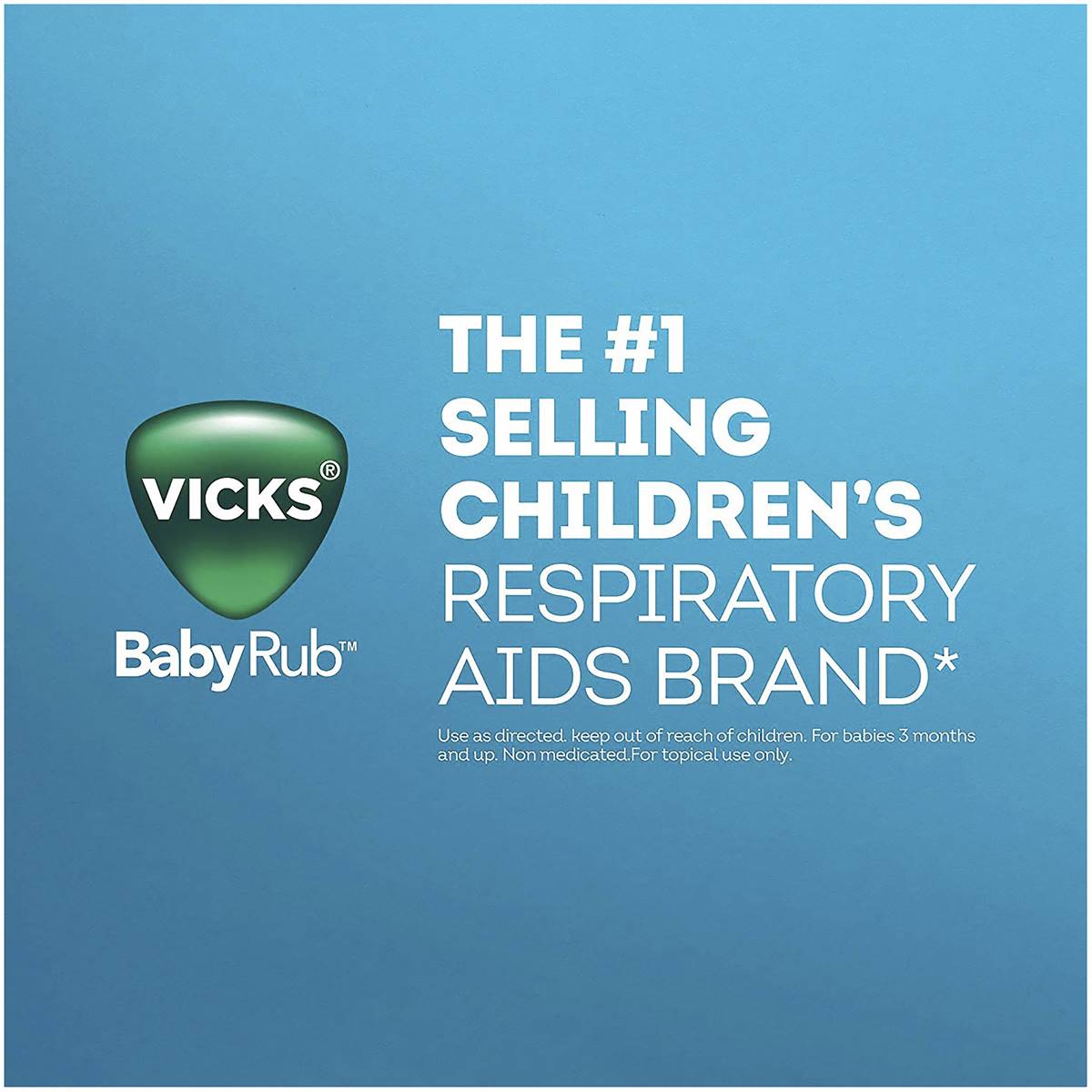 Vicks Baby Balsam Decongestant Chest Rub 50g Woolworths
