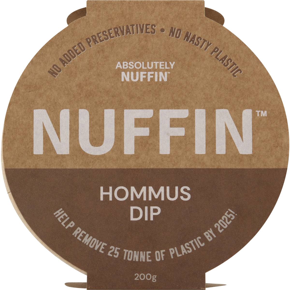 Nuffin Hommus Dip 200g Woolworths