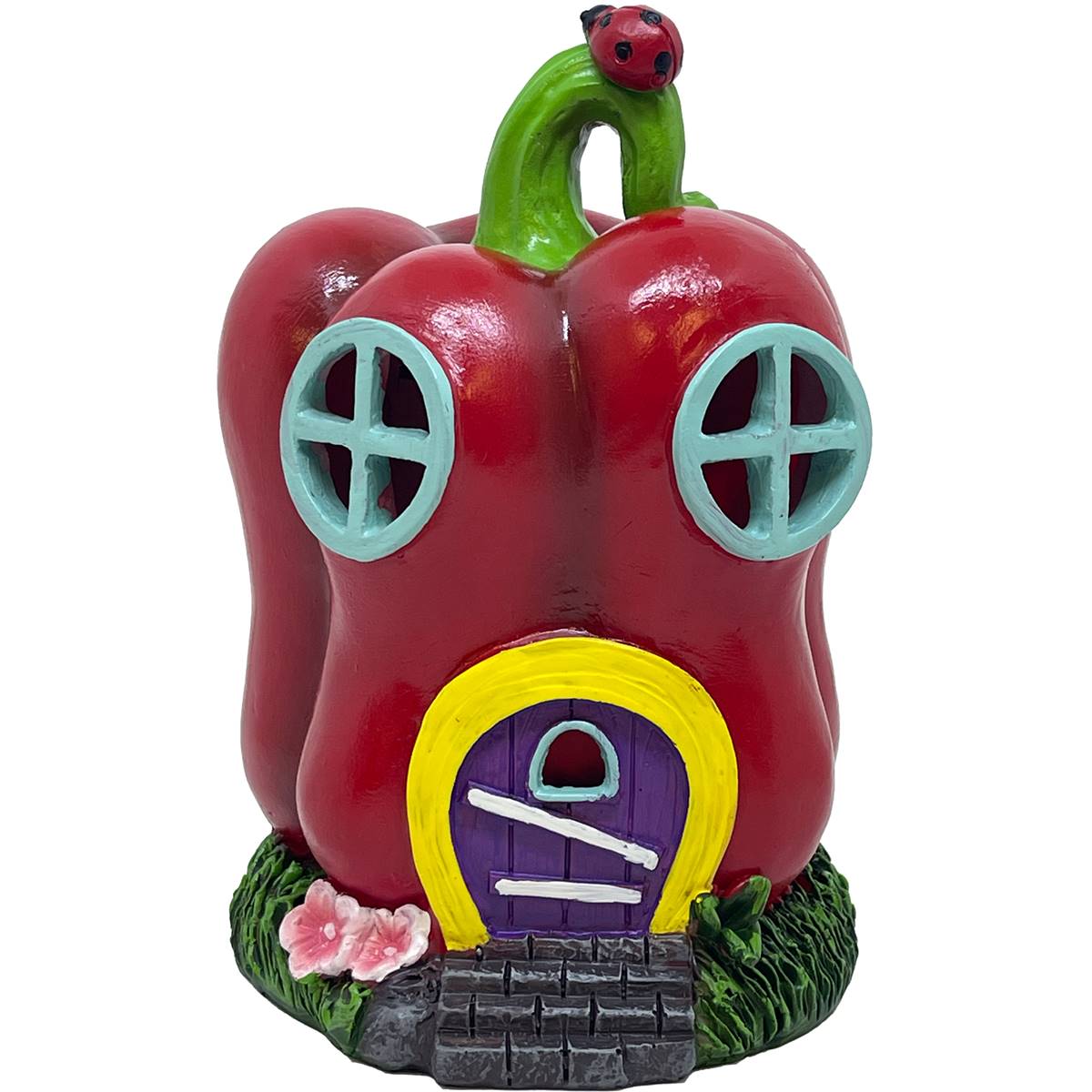 Gardman Solar Vegetable Fairy House - Capsicum