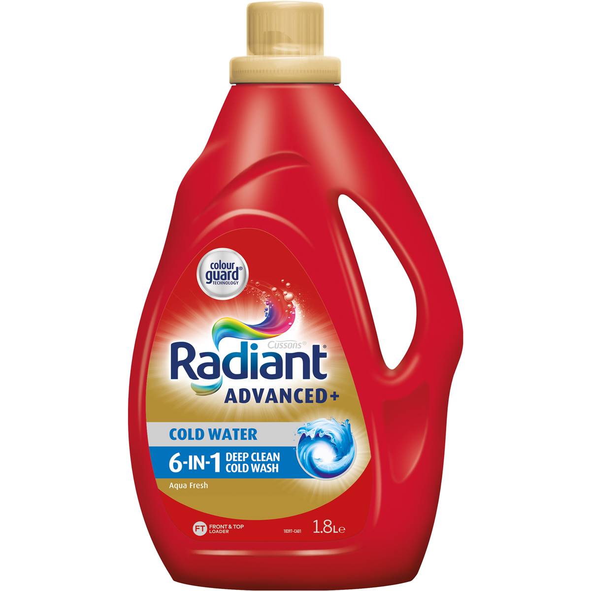 Radiant Advanced+ Cold Water 6in1 Laundry Liquid Detergent 1.8l Woolworths