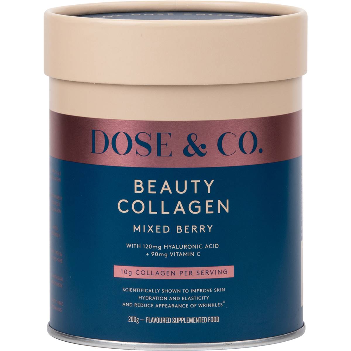 Dose & Co Beauty Collagen Mixed Berry 200g Woolworths