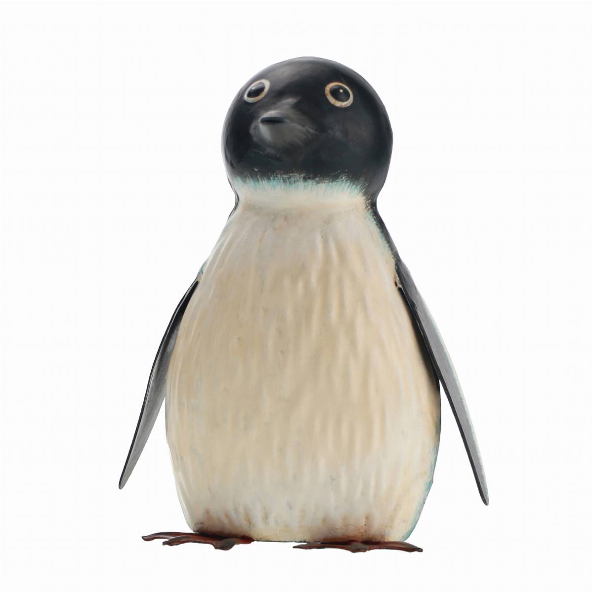 Green Gardener Metal Penguin Baby 