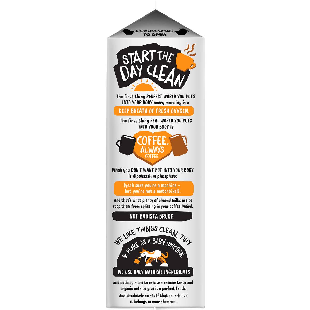 Barista Bruce Organic Almond Milk 1l Woolworths