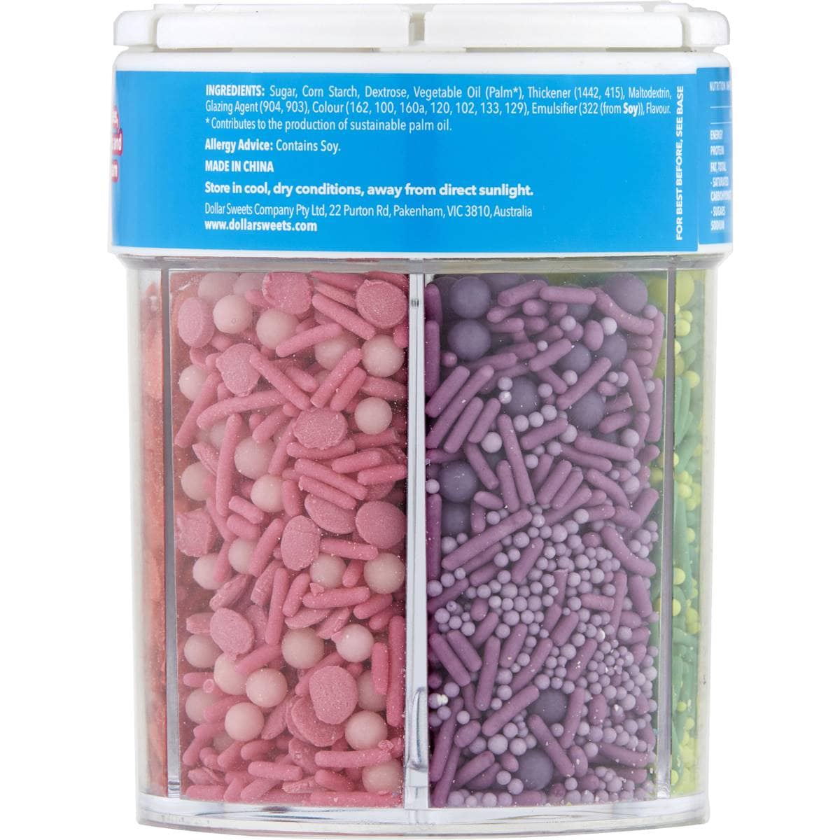 Dollar Sweets Colours Of The Rainbow Sprinkles 159g Woolworths