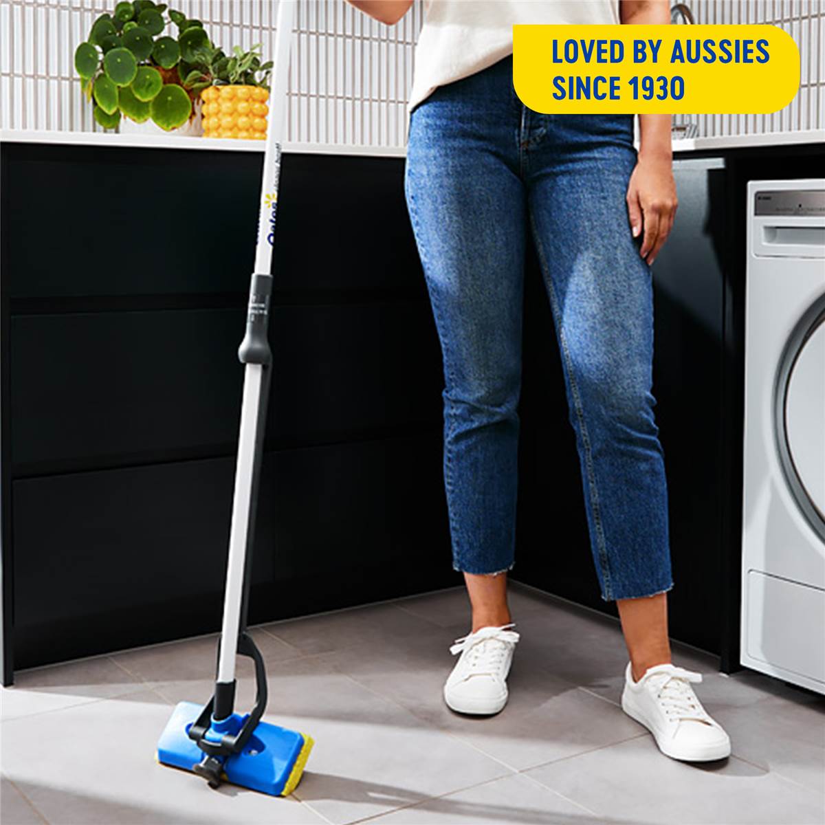 Oates Mop Tiltamatic Sponge Refill 2 Pack Woolworths