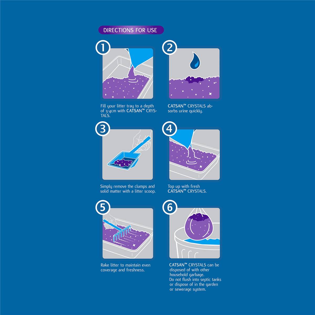 Catsan Cat Litter Crystals 2kg Woolworths