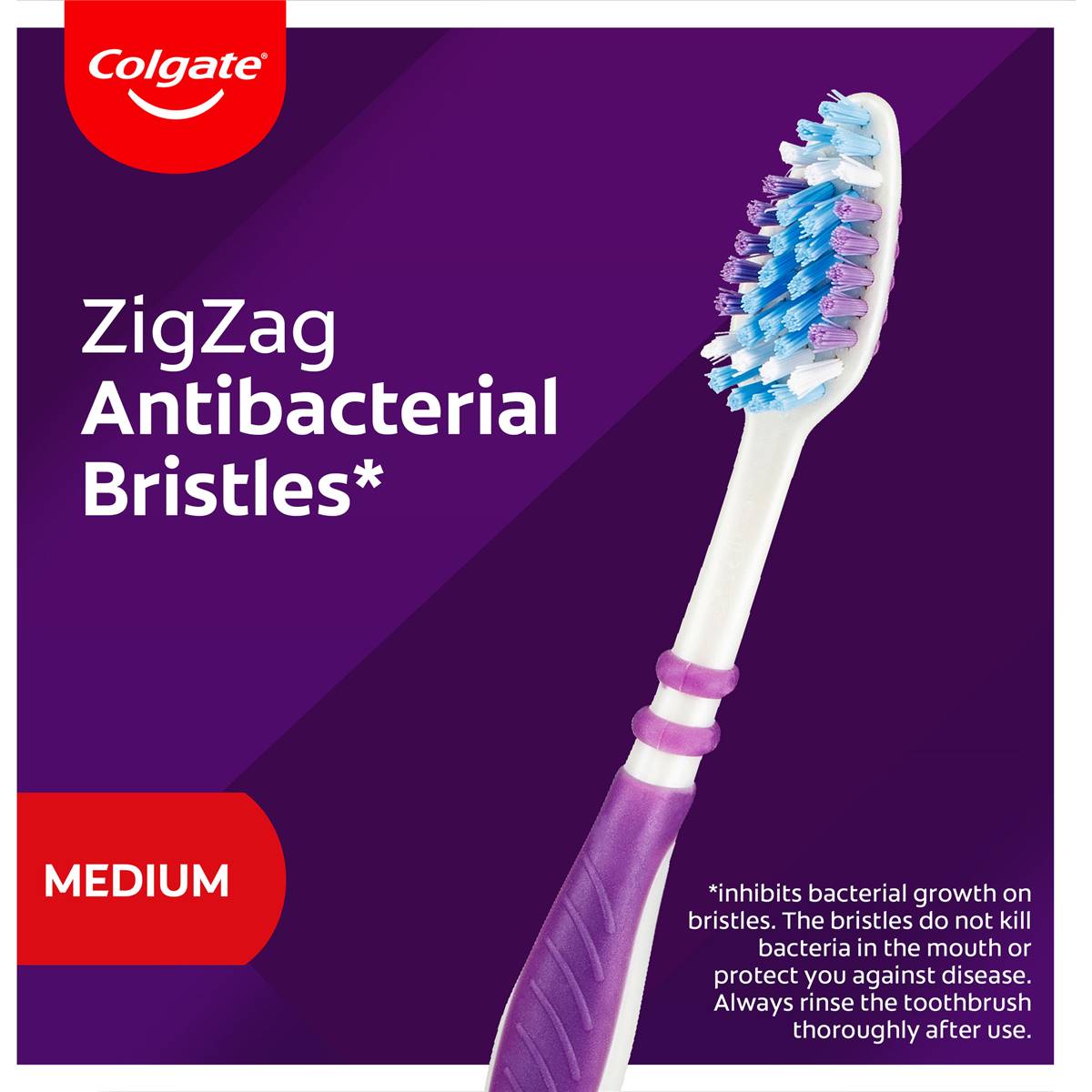 Colgate Toothbrush Zig Zag Interdental Clean 3 Pack | Woolworths