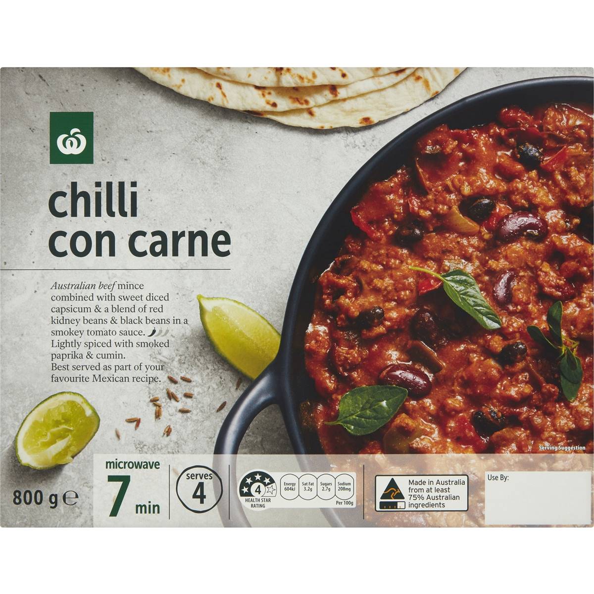 Woolworths Chilli Con Carne 800g | Woolworths