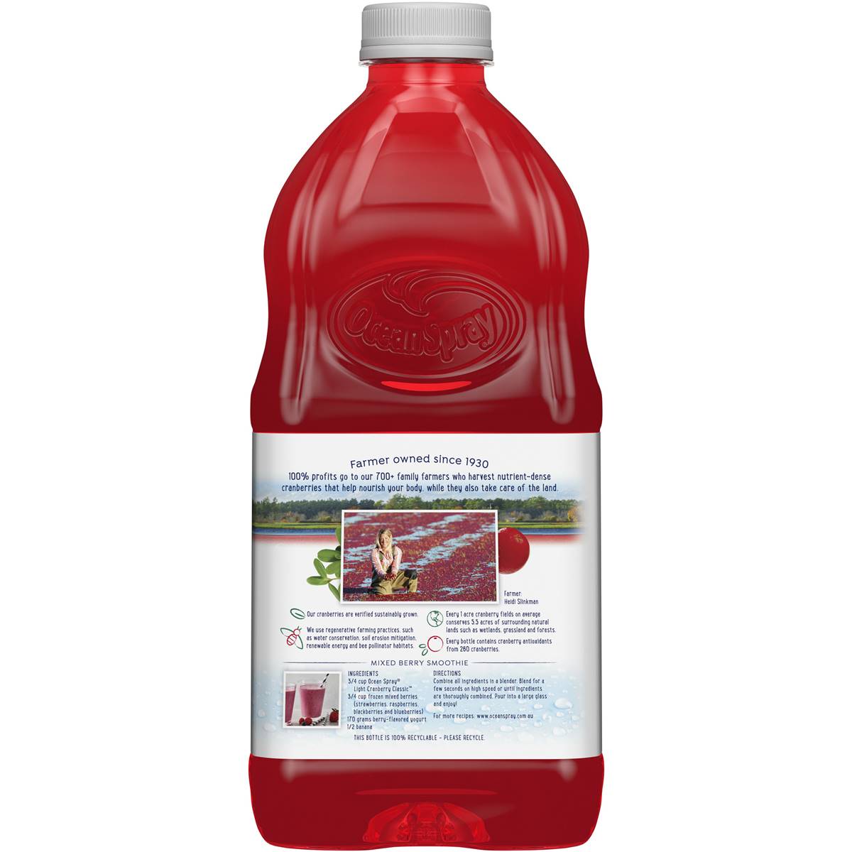 Ocean Spray Cranberry Light Juice Drink 15l Woolworths 5411