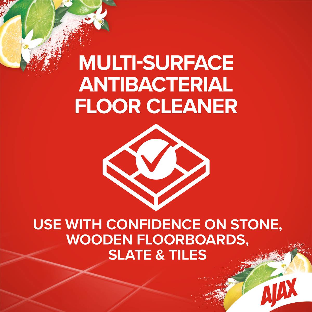 Ajax Floor Cleaner Baking Soda 750ml Woolworths