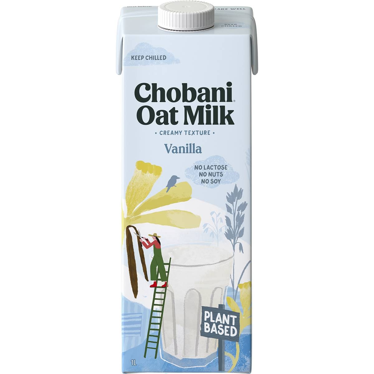 Chobani Oat Milk Vanilla 1l Woolworths
