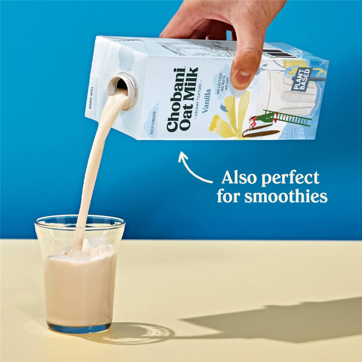 Chobani Oat Milk Vanilla 1l Woolworths