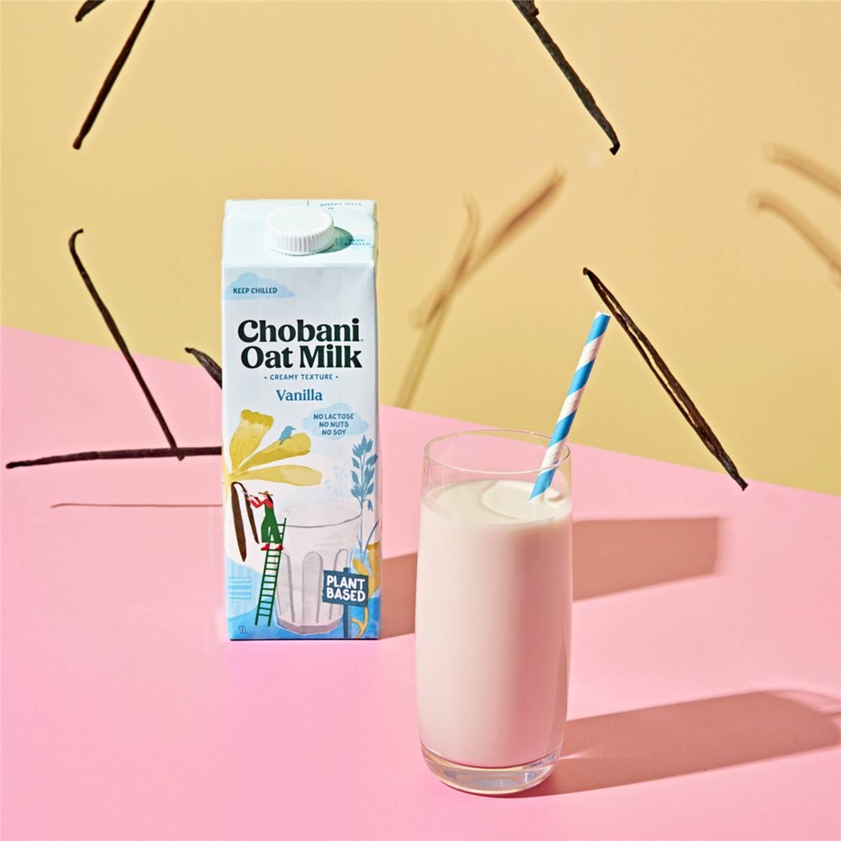 Chobani Oat Milk Vanilla 1l Woolworths