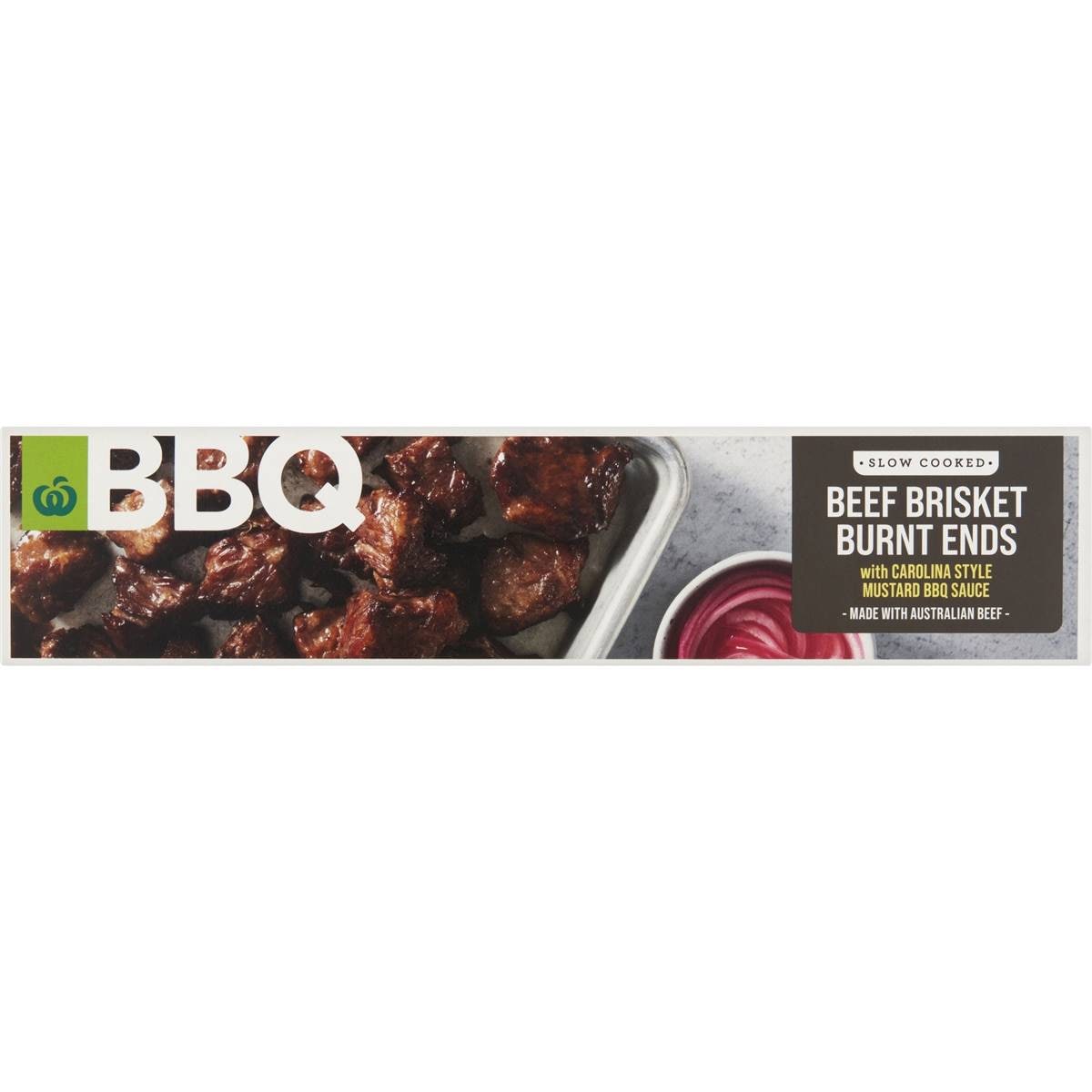 Woolworths Bbq Beef Brisket Burnt Ends With Mustard Bbq Sauce 560g Woolworths