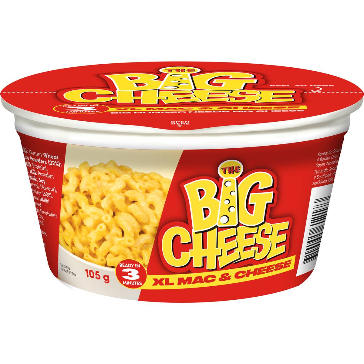 The Big Cheese Extra Large Mac Cheese 105g Woolworths