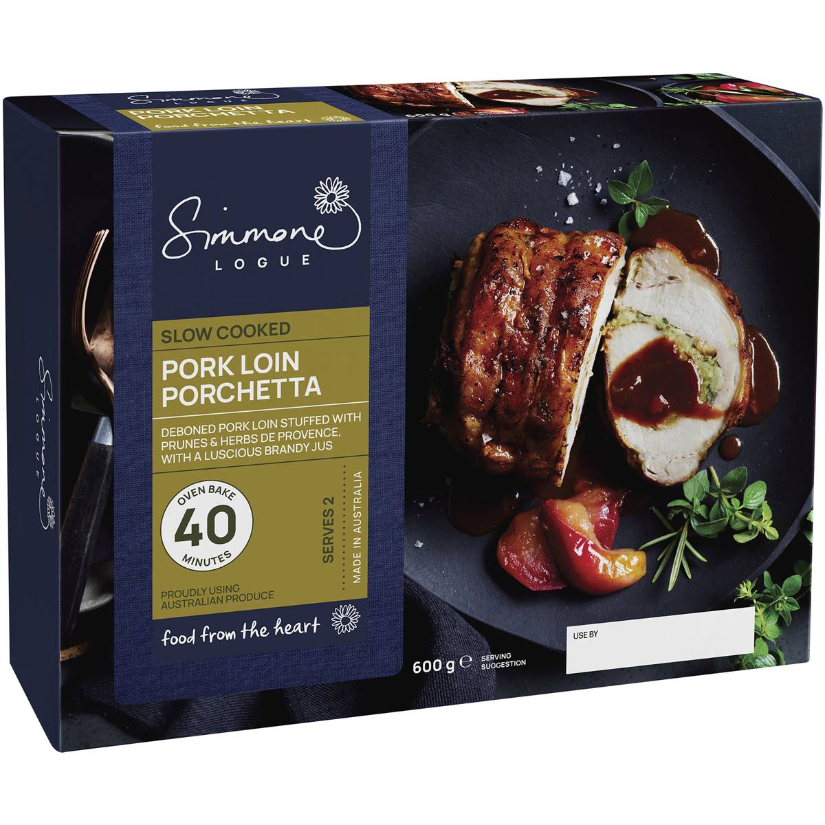 Simmone Logue Slow Cooked Porchetta 600g Woolworths