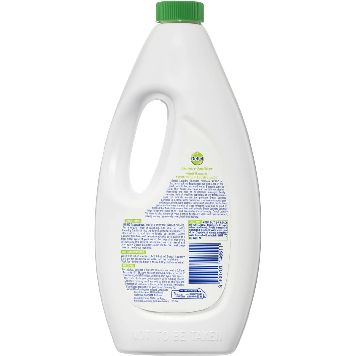 Dettol Antibacterial Laundry Rinse Sanitiser Fresh 1.25l Woolworths