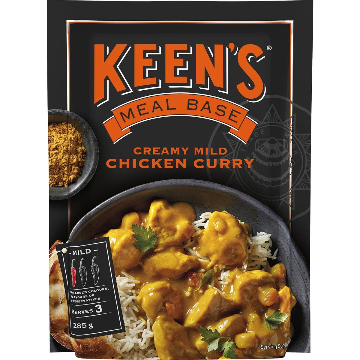 Keen s Meal Base Creamy Mild Chicken Curry 285g Woolworths
