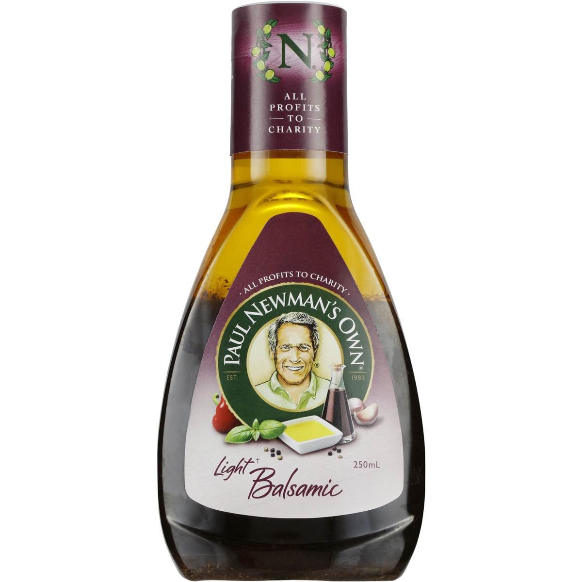 Paul Newmans Dressings Vinaigrette Light Balsamic 250ml Woolworths