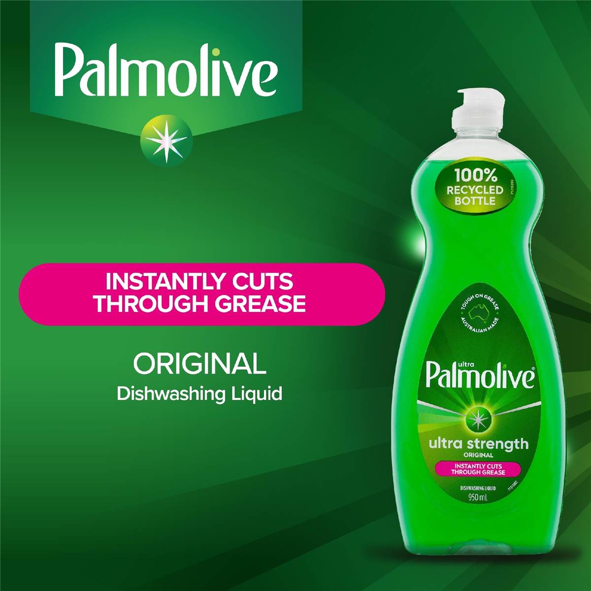 Palmolive Dishwashing Liquid Original Ultra 950ml Woolworths