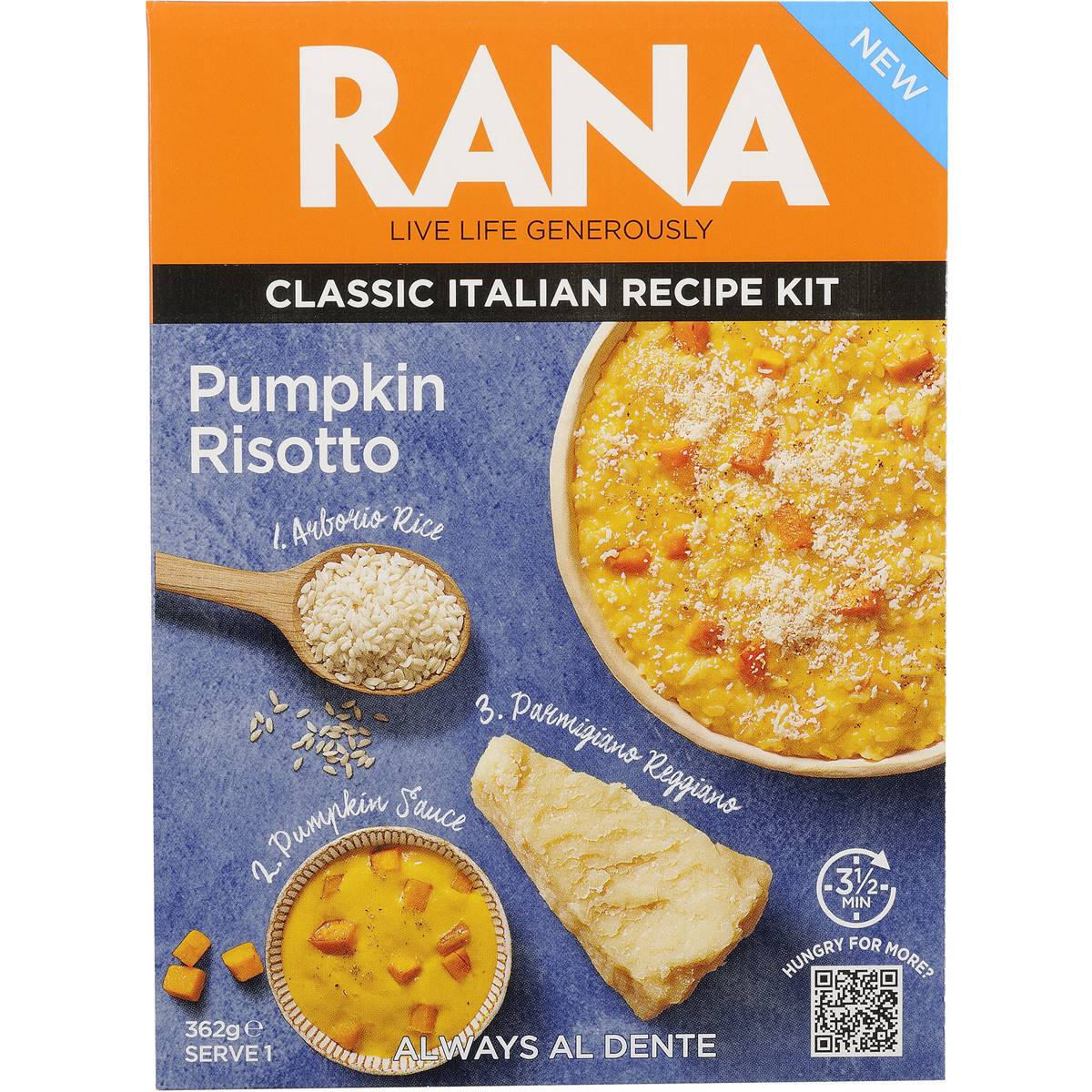 Rana Pumpkin Risotto 362g Woolworths