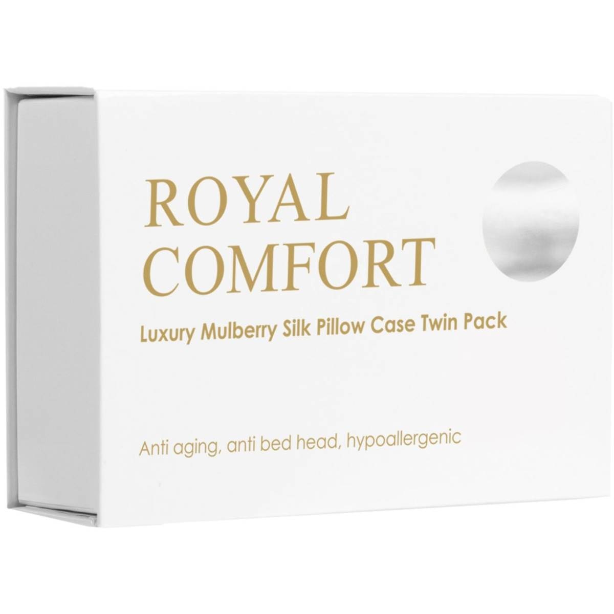 Royal comfort 2024 mulberry silk pillowcase