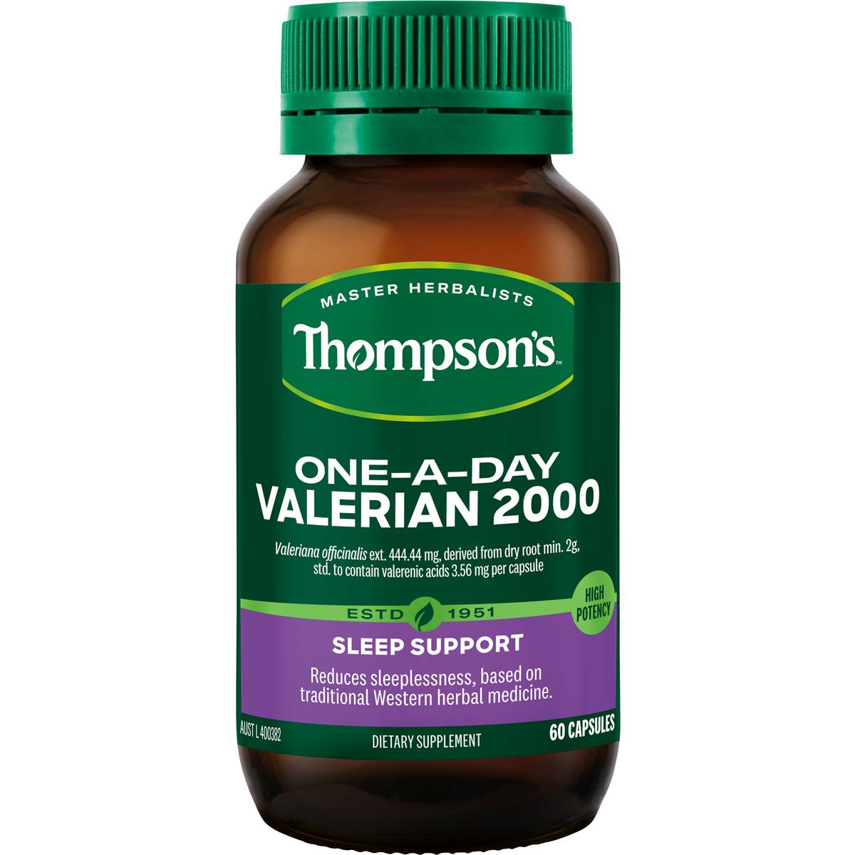 Thompsons One A Day Valerian 2000mg