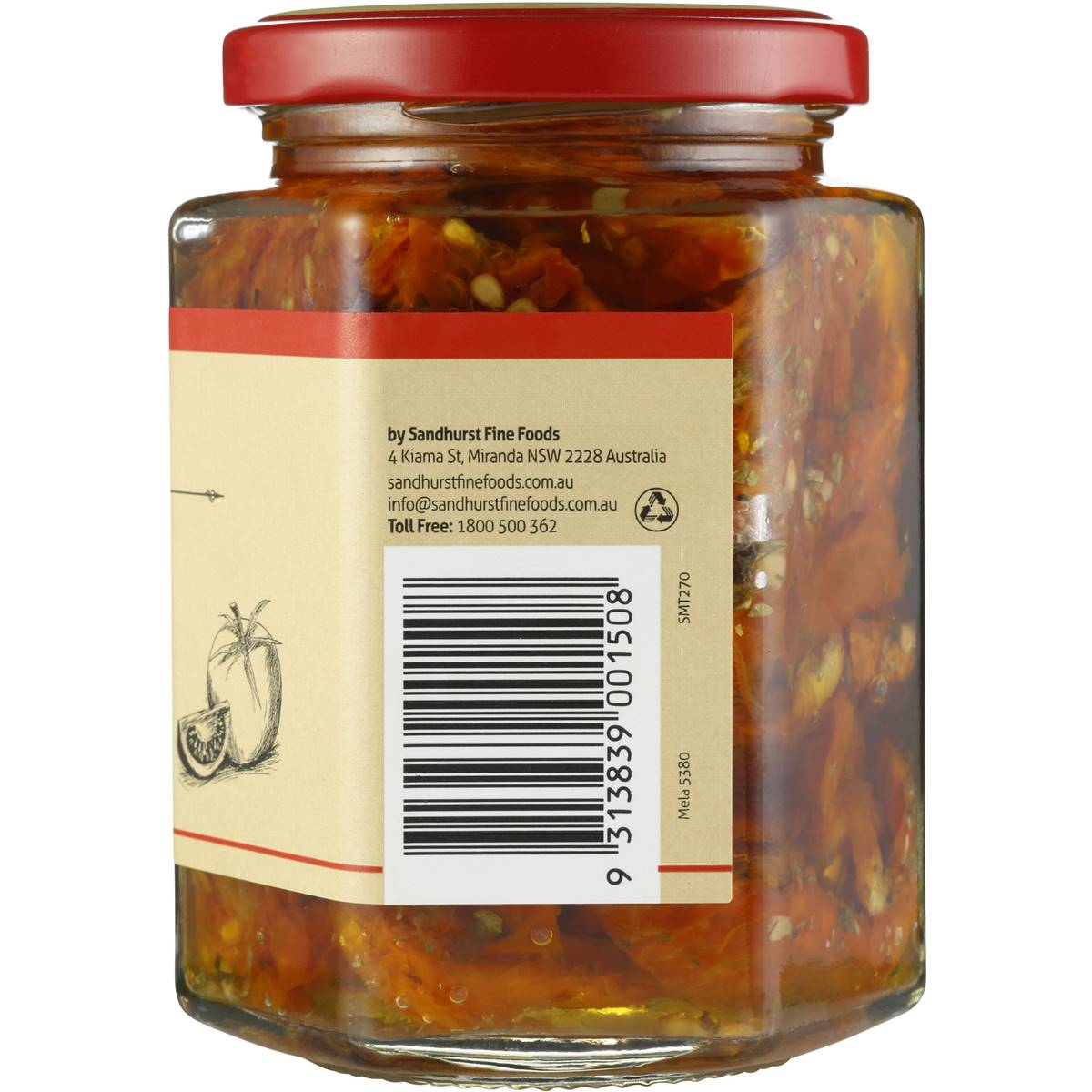 Sandhurst Tomatoes Semi Dried Canola Oil 270g Woolworths