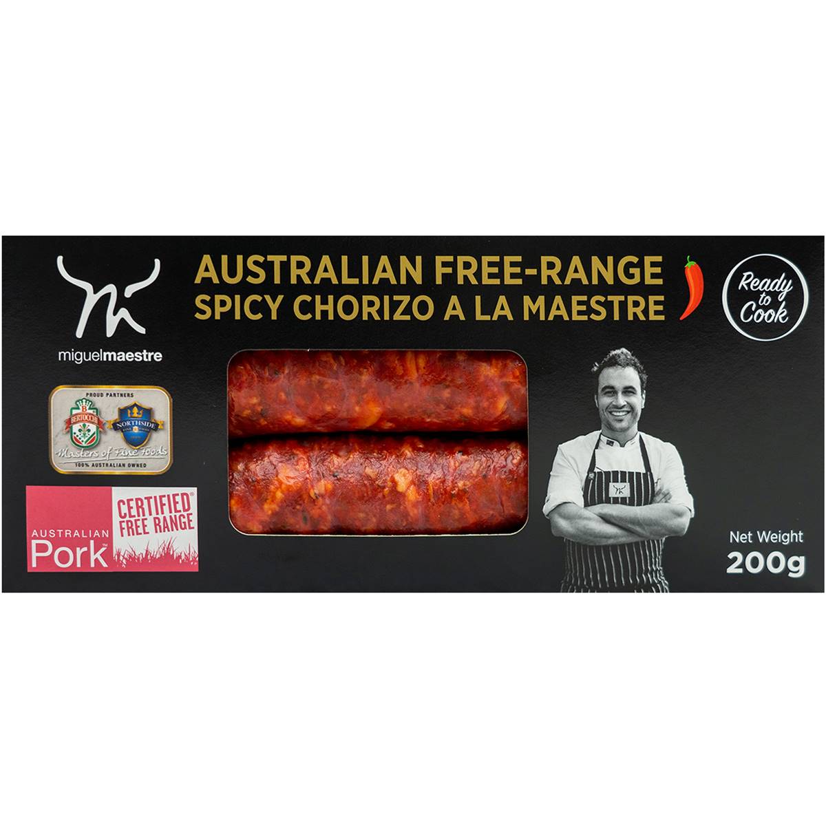 Miguel Maestre Free Range Spicy Chorizo 200g