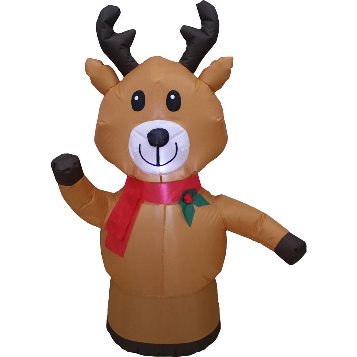 Christmas Led Inflatables Reindeer 120cm Each Woolworths