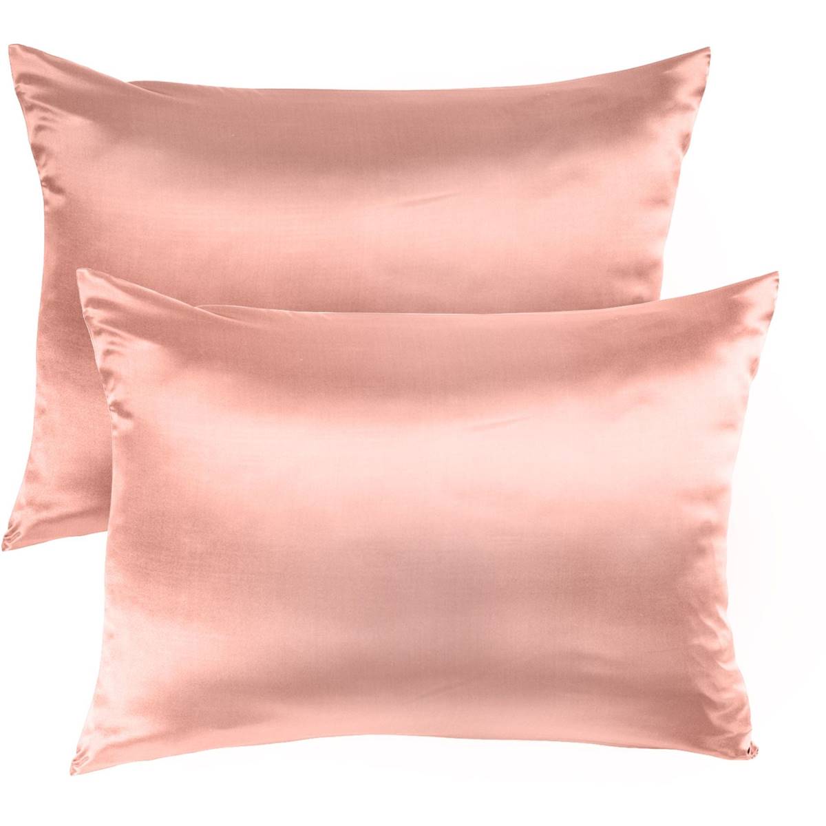 Royal Comfort Luxury Mulberry Silk Pillow Cases Blush Pink 2 Pack ...