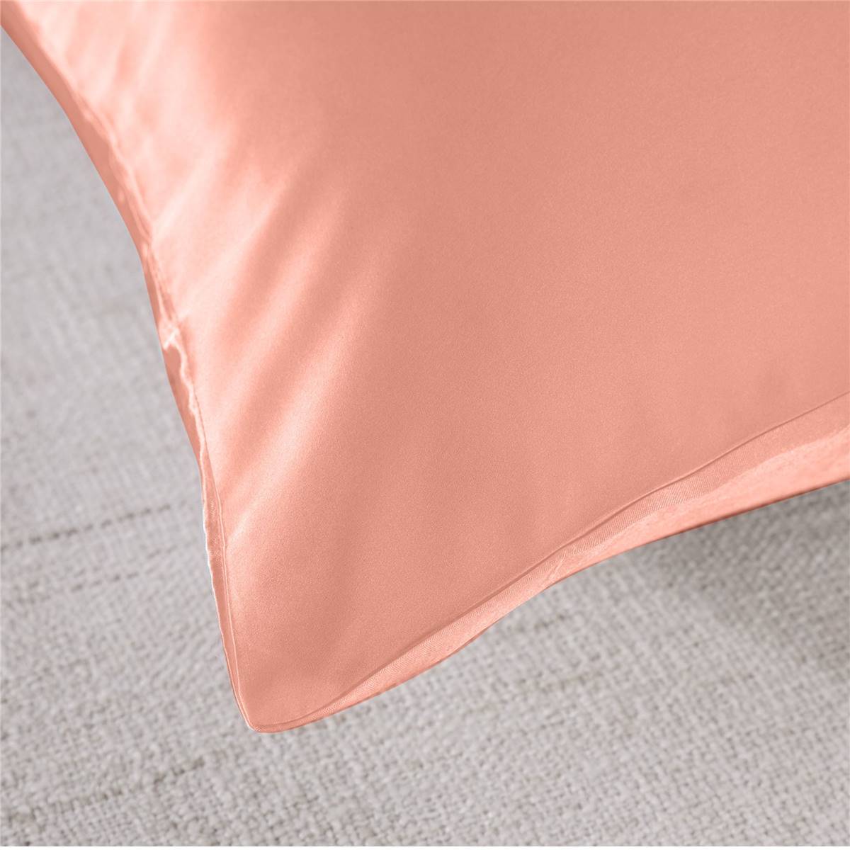 Royal Comfort Luxury Mulberry Silk Pillow Cases Blush Pink 2 Pack Woolworths