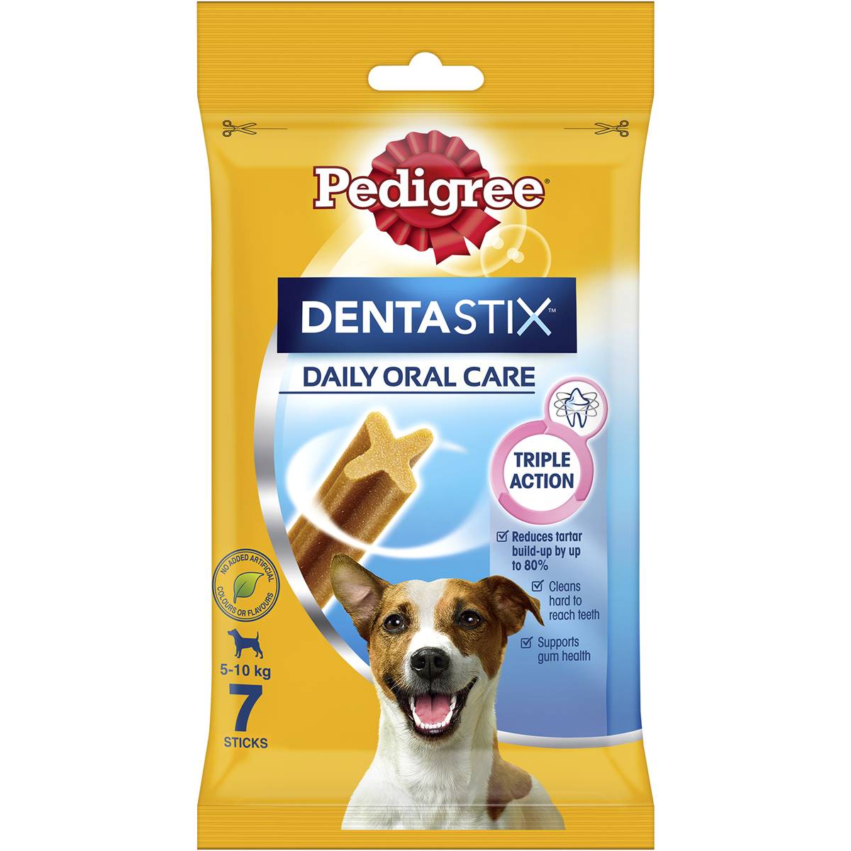 Pedigree Dentastix Small Dog Dental Treat 7 Pack Woolworths