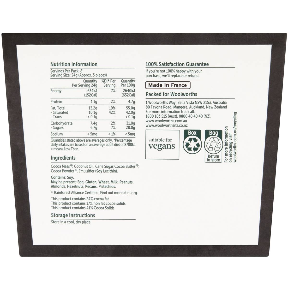 Plantitude Cocoa Dusted Truffles Dusted In Cocoa 200g Woolworths