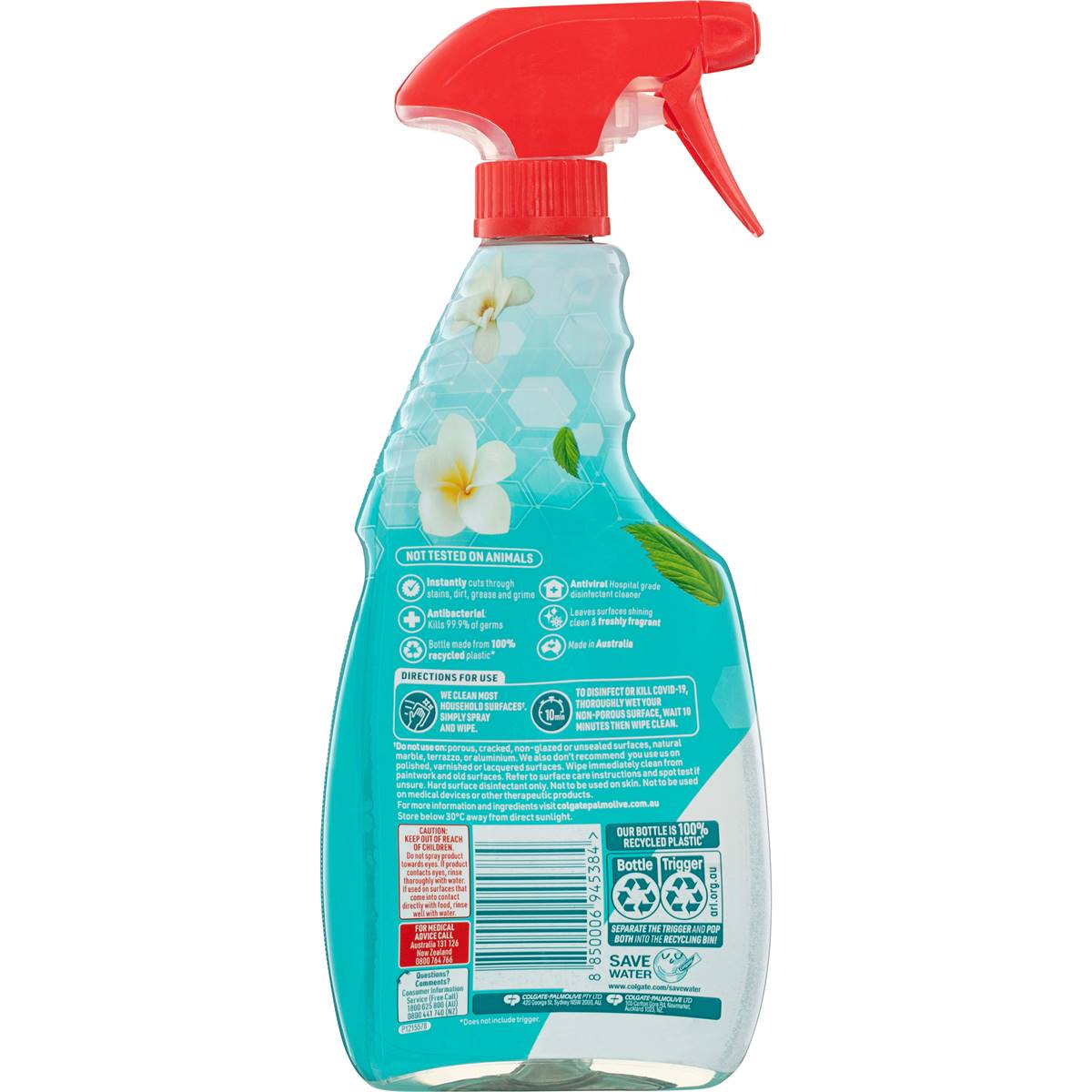 Ajax Disinfectant Spring Blossom Trigger 500ml | Woolworths