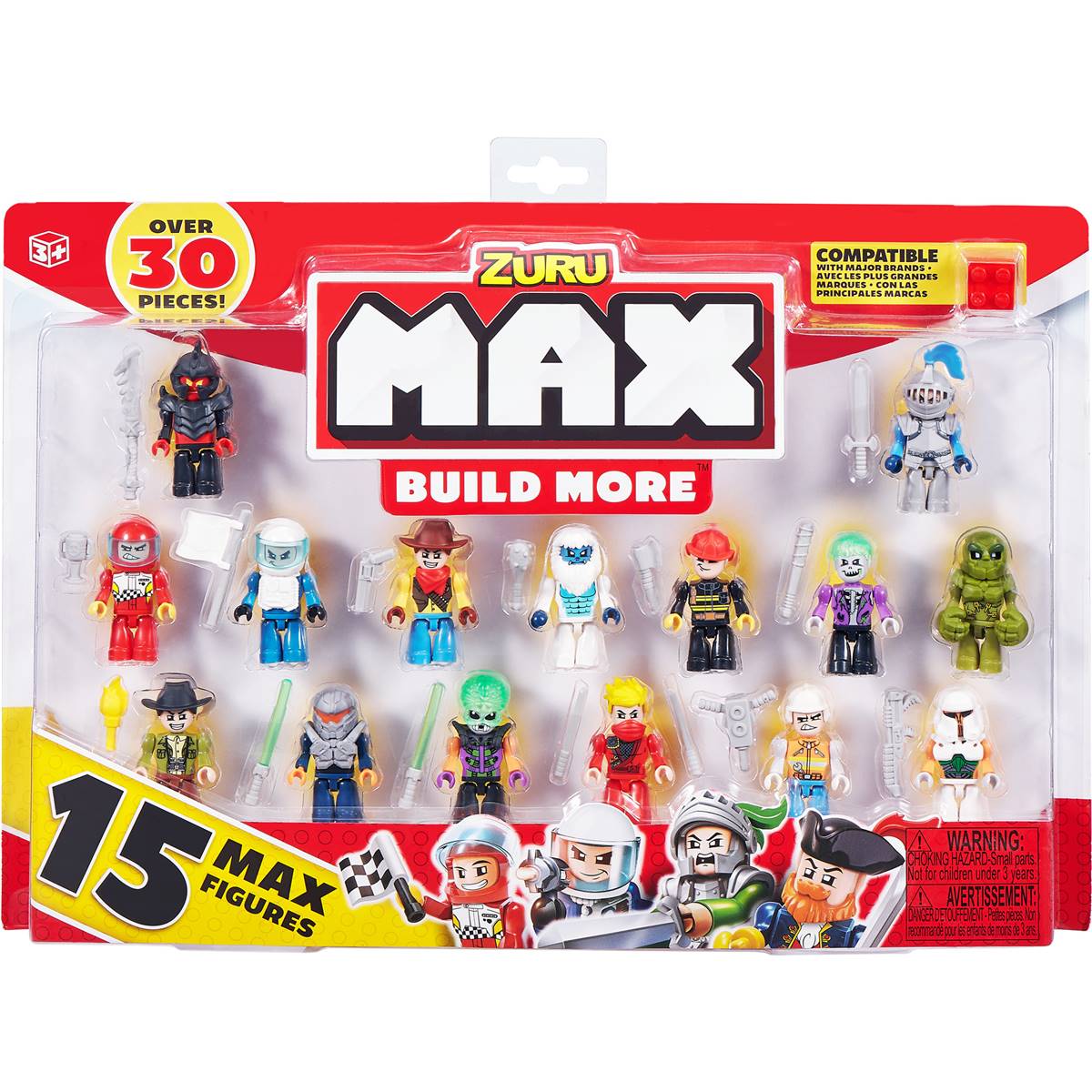 Zuru Max Build More 15 Max Figures Assorted Each | Woolworths