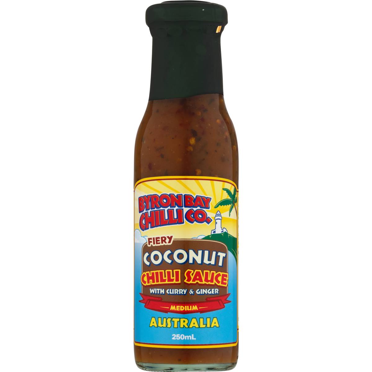 Byron Bay Chilli Co. Chilli Sauce Fiery Coconut 250ml Woolworths