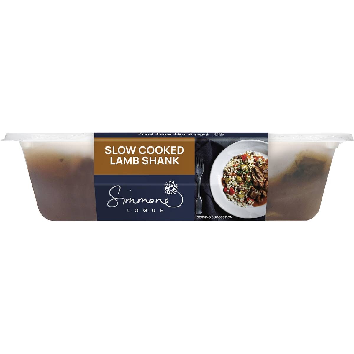 Simmone Logue Slow Cooked Lamb Shank With Pearl Cous Cous 400g Woolworths