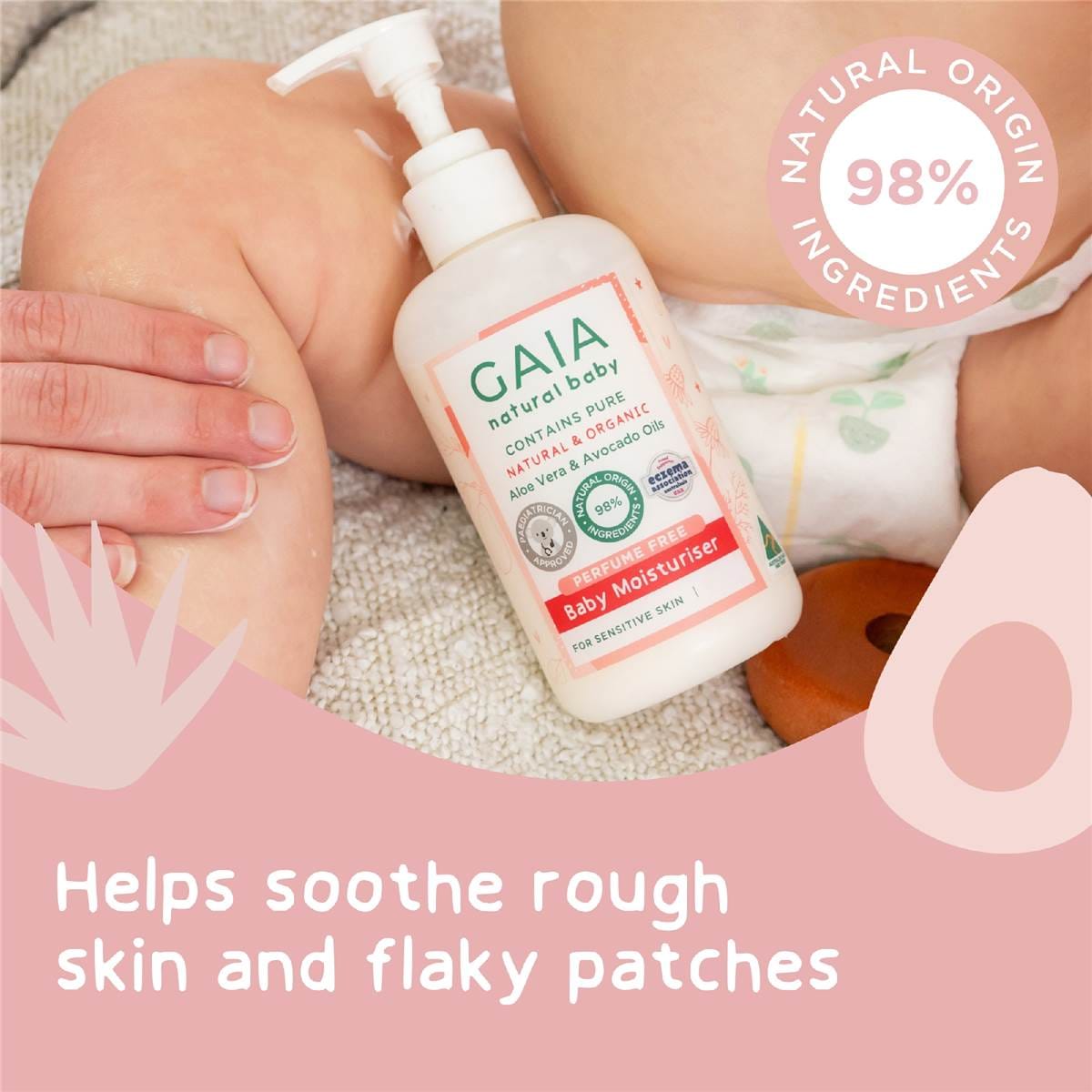 Gaia Natural Baby Moisturiser 500ml Woolworths