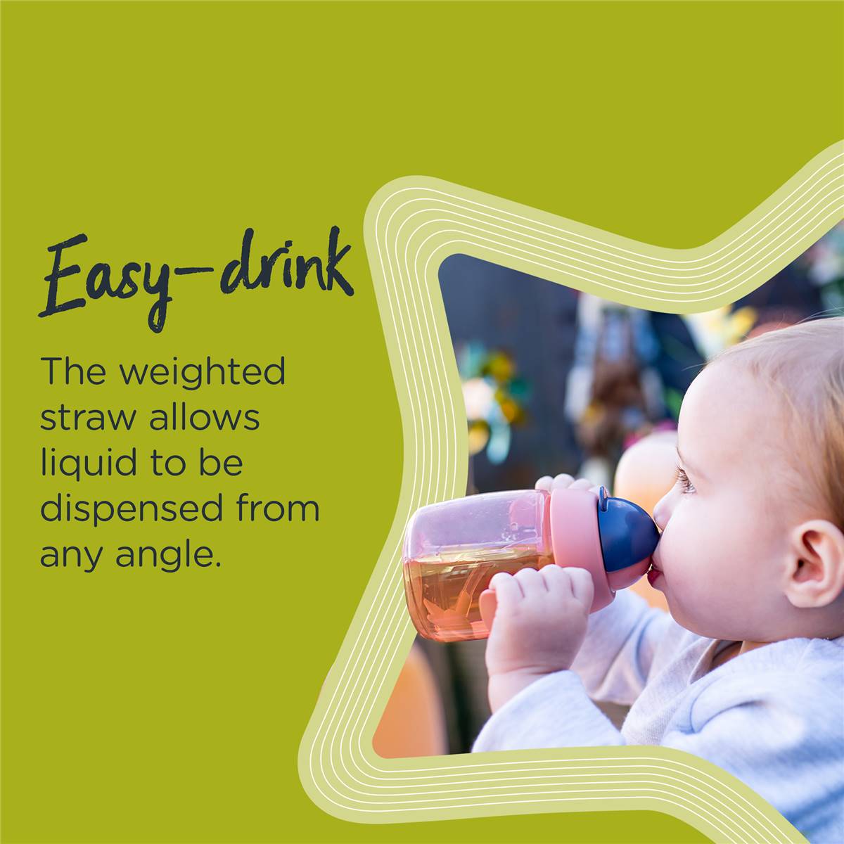 Tommee Tippee Superstar Weighted Straw Cup 6+ Months Each Woolworths