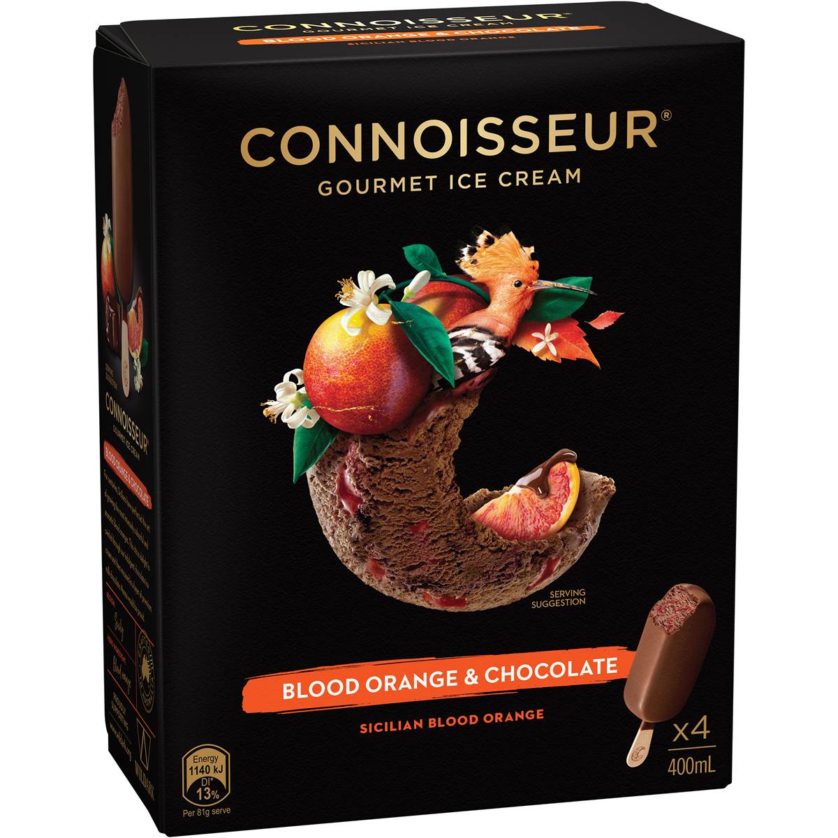 connoisseur-blood-orange-chocolate-ice-cream-4-pack-woolworths