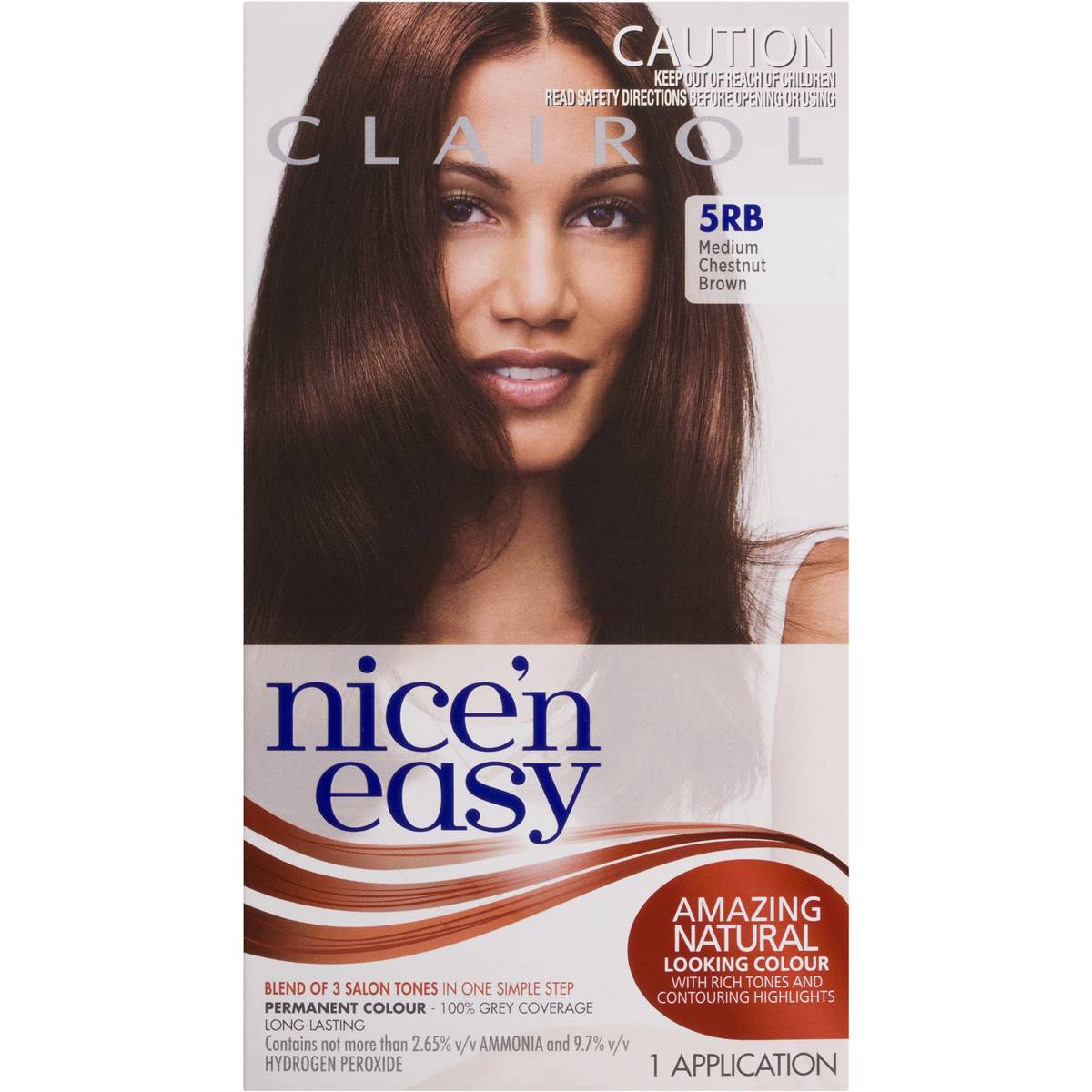 Clairol Nice N Easy 118c Chestnut Brown Each | Woolworths