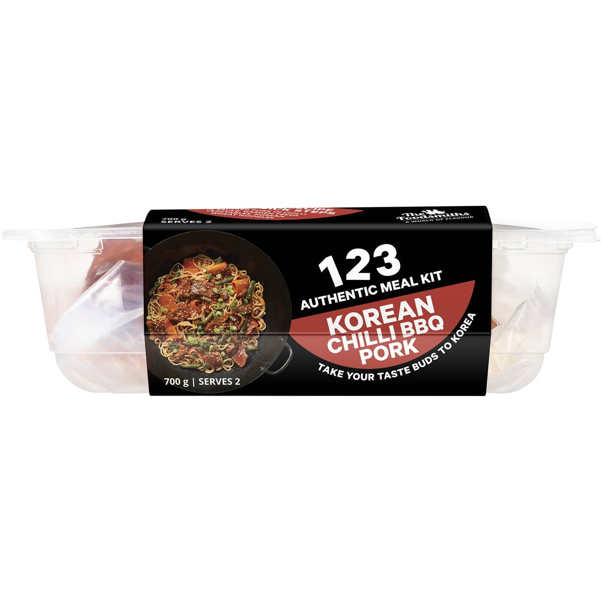 The Foodsmiths Korean Meal Kit Chilli Bbq Pork 700g Woolworths