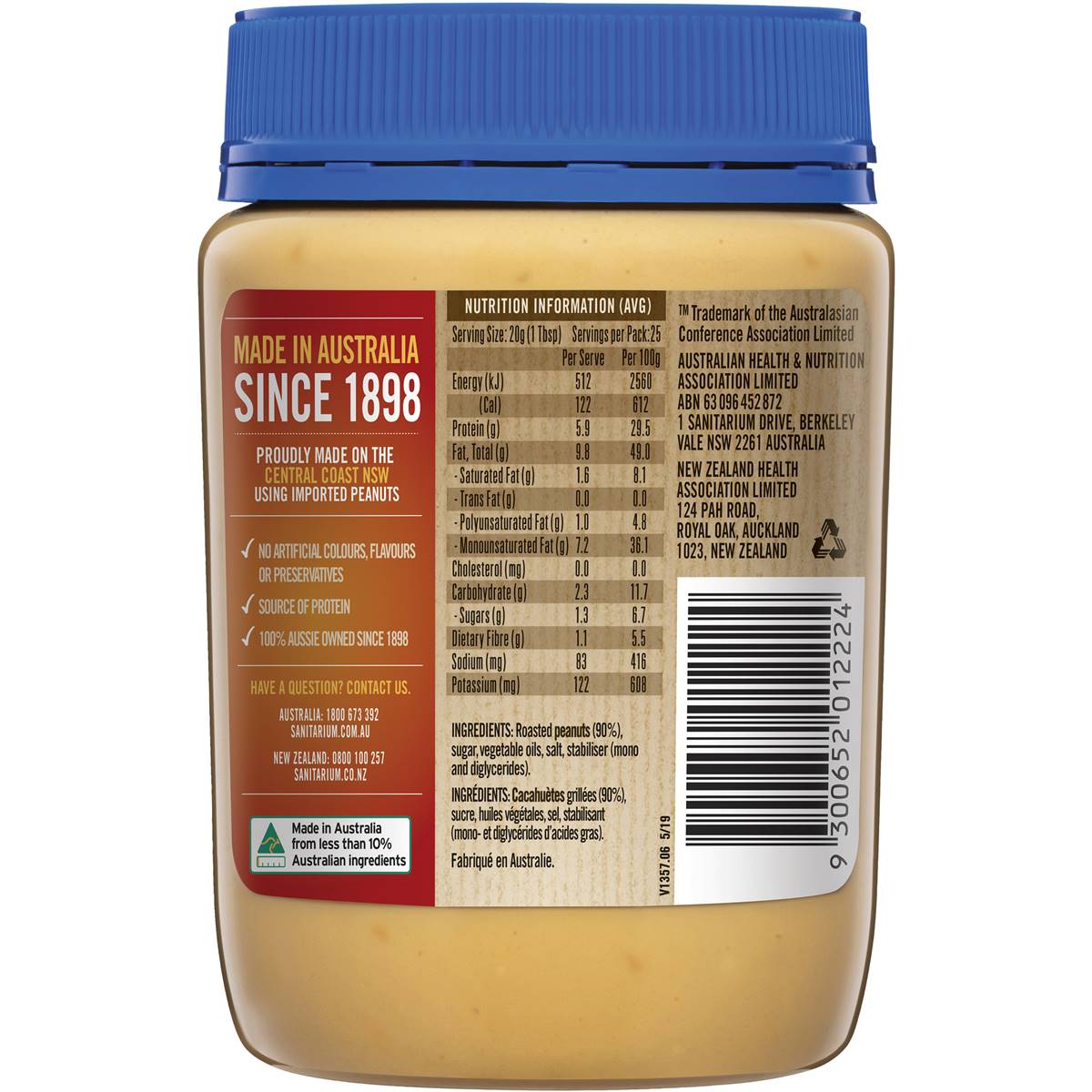 sanitarium-crunchy-peanut-butter-500g-woolworths