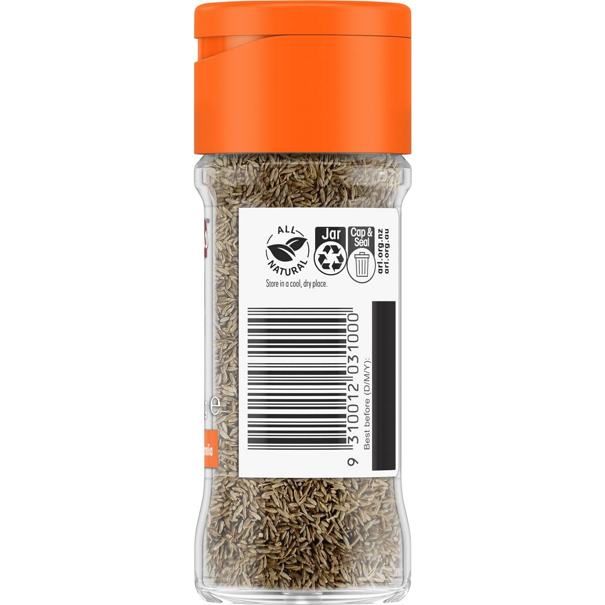 Masterfoods Cumin Seeds Whole 28g Woolworths