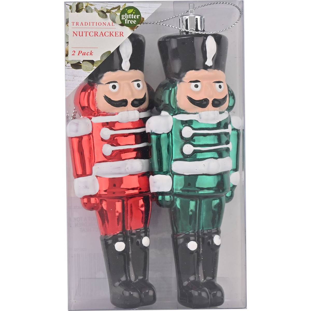 Christmas Traditional Nutcracker Red & Green 2 Pack Woolworths