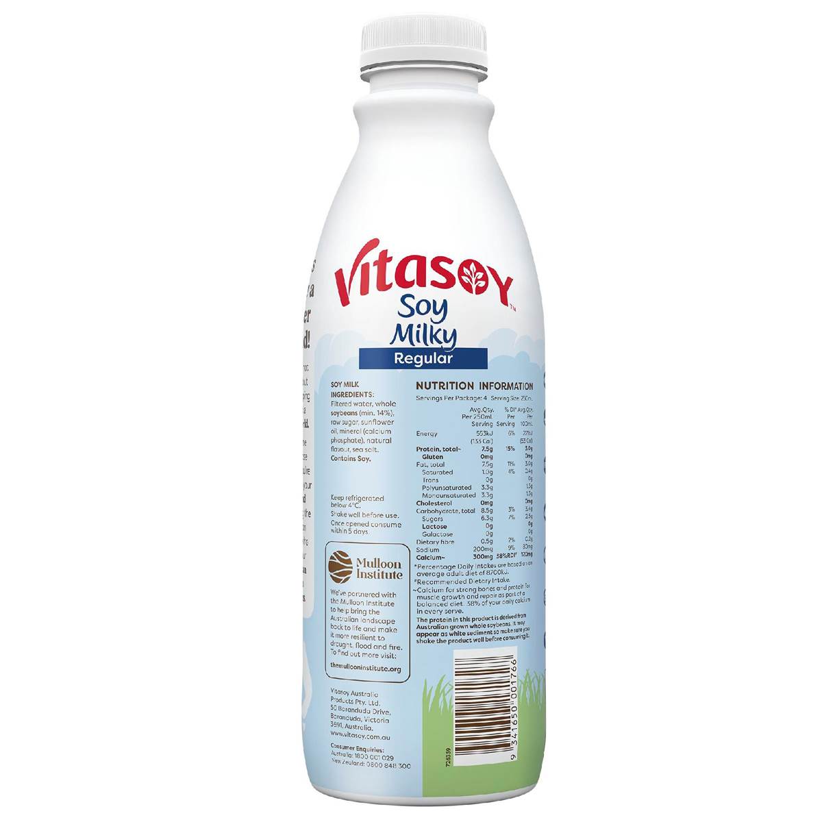 Vitasoy So Milky Soy Milk 1l Woolworths