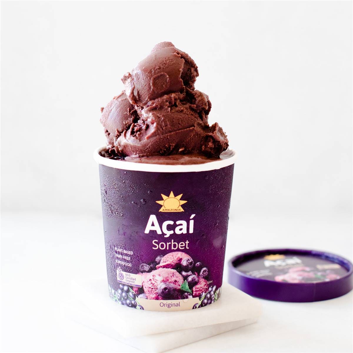 Amazonia Acai Sorbet Original 500ml Woolworths