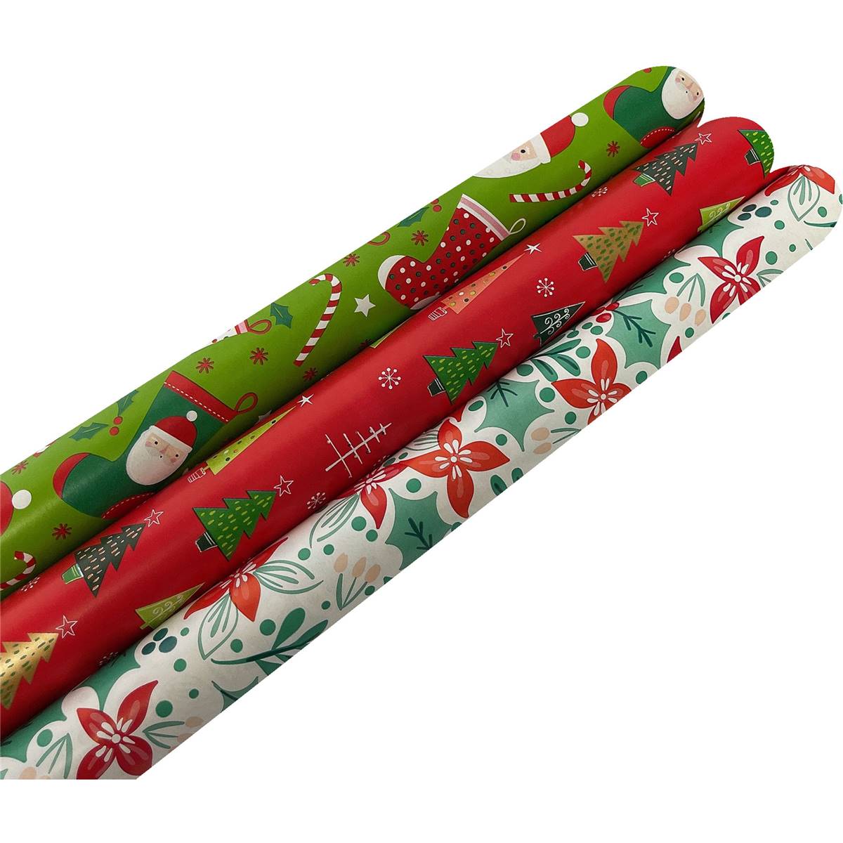 Christmas Wrapping Paper Fun 3m 3 Pack 