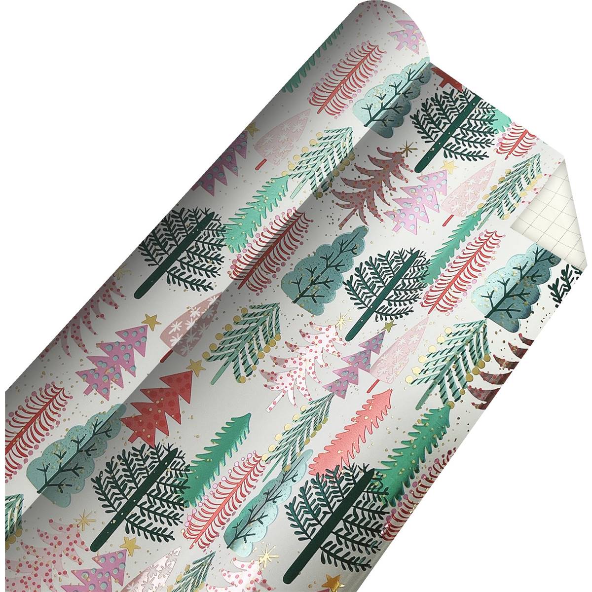Christmas Wrapping Paper Colour Trees 5m Each Woolworths